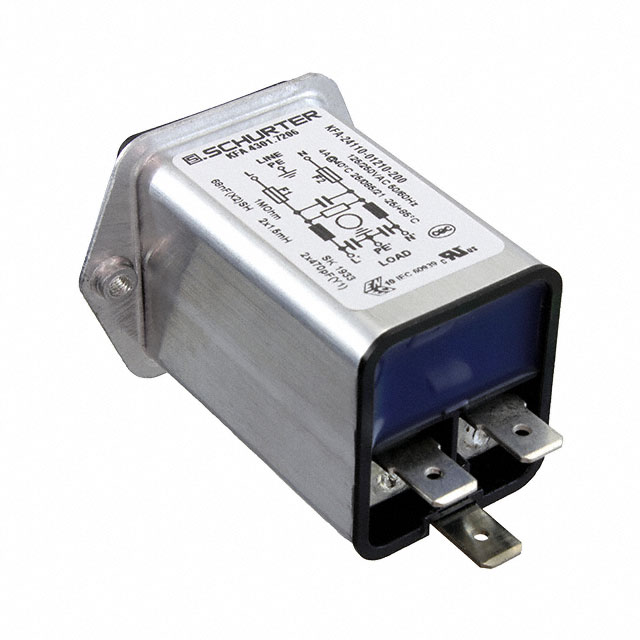 4301.7206 SCHURTER Inc.  Moduli di ingresso alimentazione (PEM)